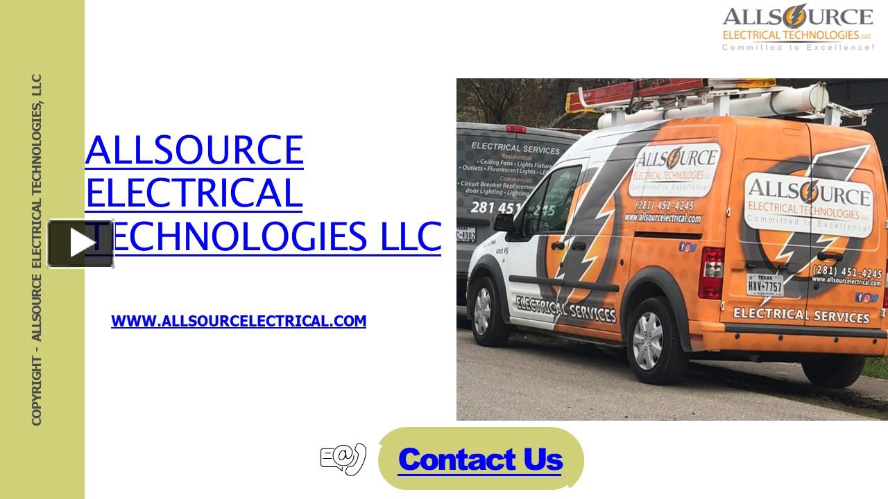 PPT – Best Spring Electricians — Allsource Electrical PowerPoint ...