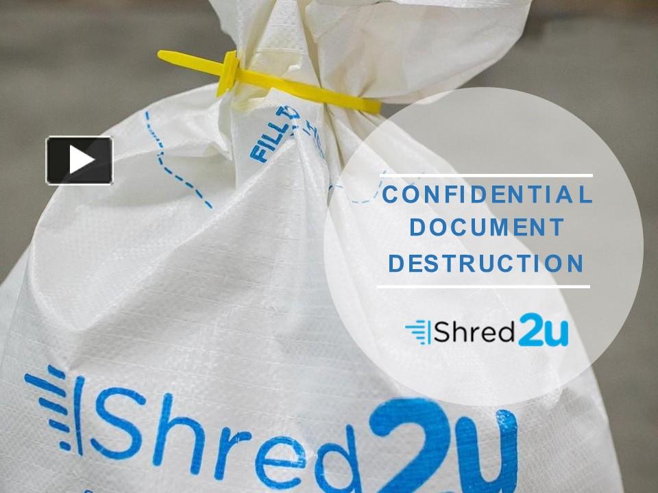 PPT – Confidential Document Destruction PowerPoint presentation | free ...