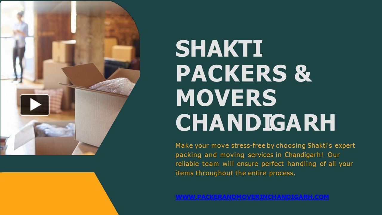 PPT – Loading and Unloading Services - Packers and Movers In Chandigarh ...