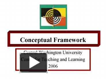 Conceptual Framework presentation | free to view