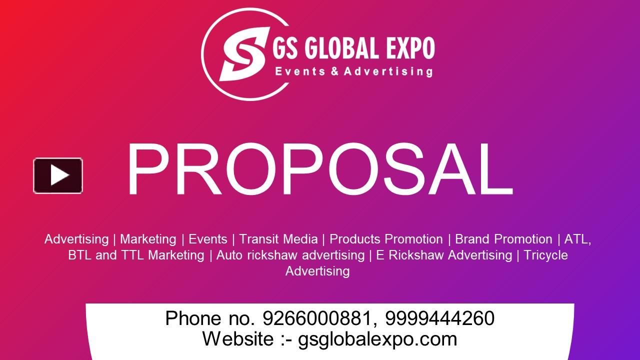 PPT – GS Global Expo Advertising & Marketing PowerPoint presentation ...