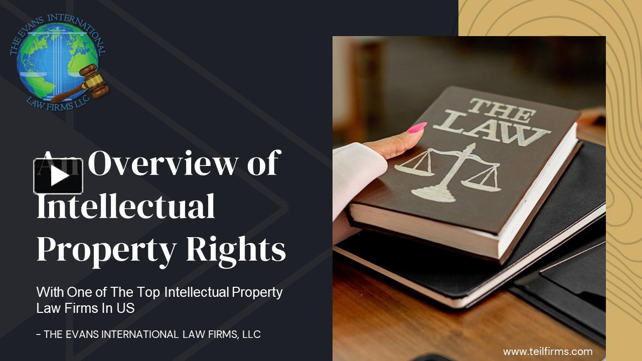 An Overview of Intellectual Property Rights With One of The Top ...