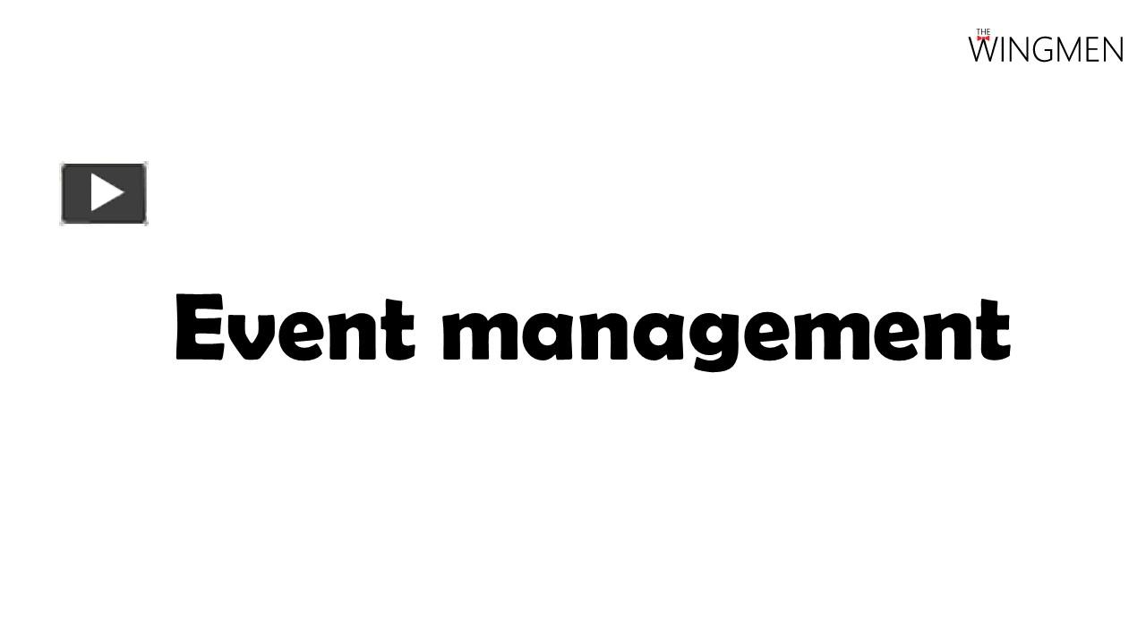 PPT – Event Management PowerPoint presentation | free to download - id ...