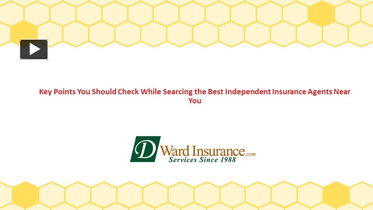 Points You Should Check While Searcing the Best Independent Insurance ...
