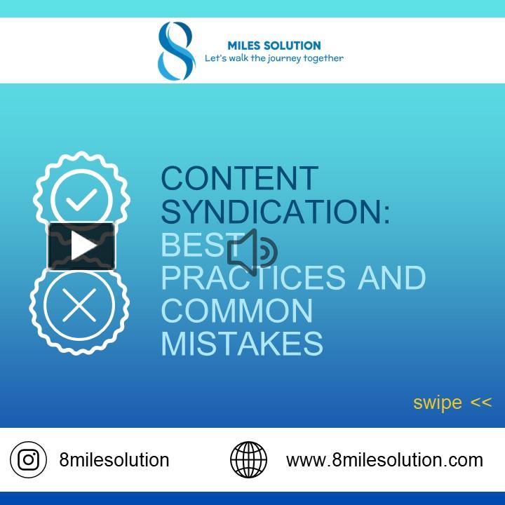 PPT – best practices and common mistakes in content syndication ...