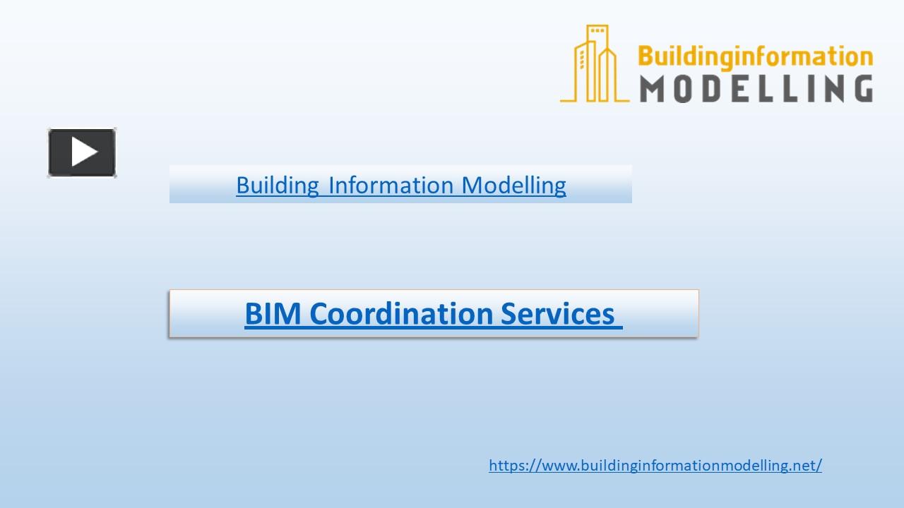 Bim Coordination Services Presentation Free To Download