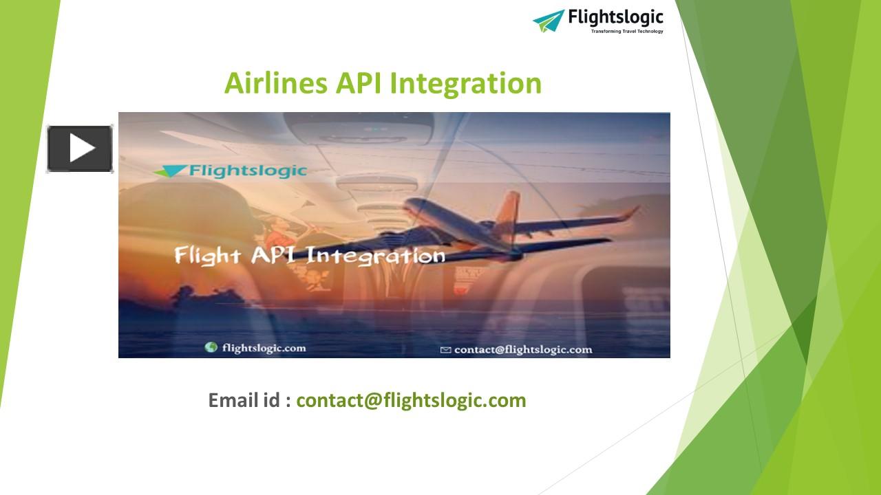 PPT – Airlines API Integration PowerPoint presentation | free to ...