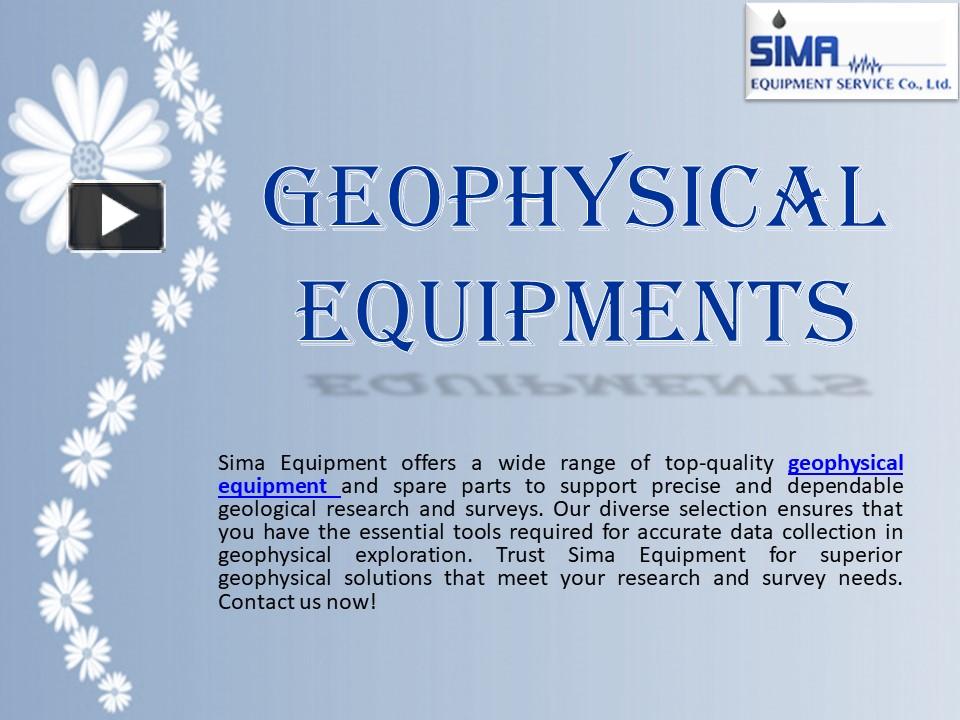PPT – Geophysical Equipments PowerPoint presentation | free to download ...