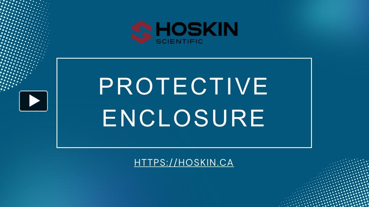 Protective enclosure | Hoskin Scientific | Data Loggers presentation ...