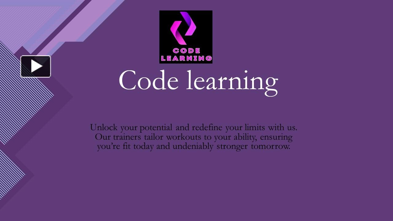 PPT – code learning PowerPoint presentation | free to download - id ...