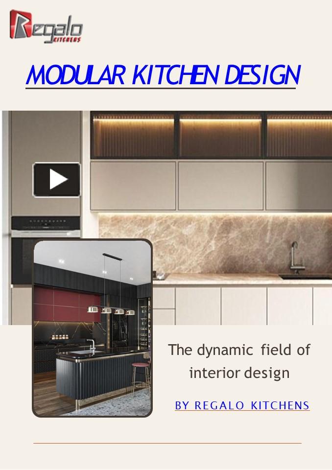 Modular Kitchen Design presentation | free to download