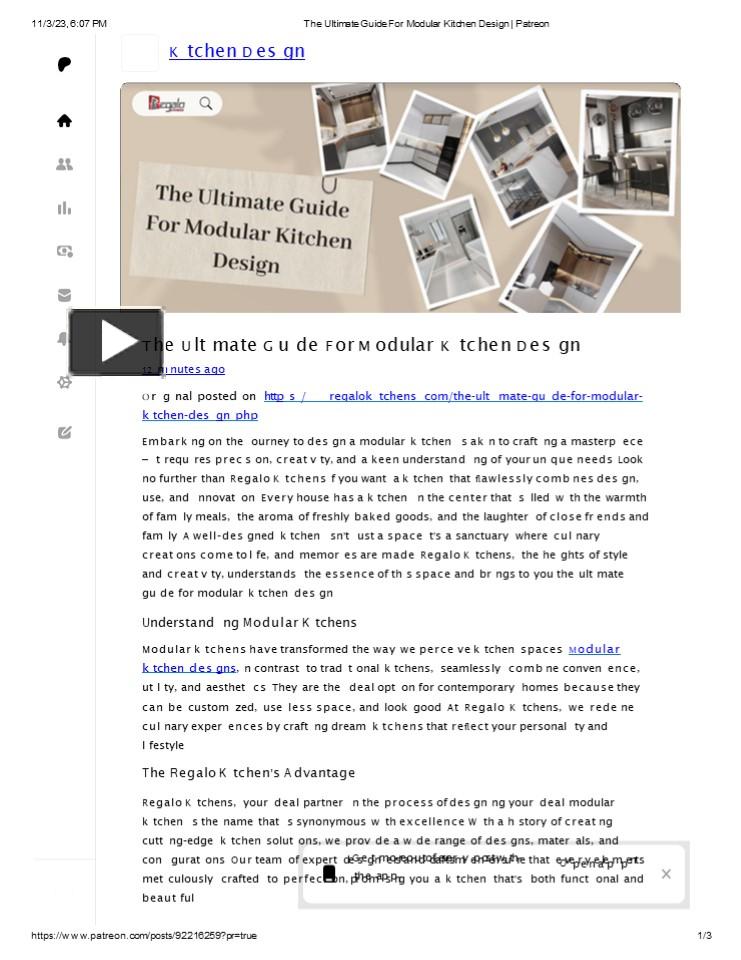 PPT – The Ultimate Guide For Modular Kitchen Design PowerPoint ...