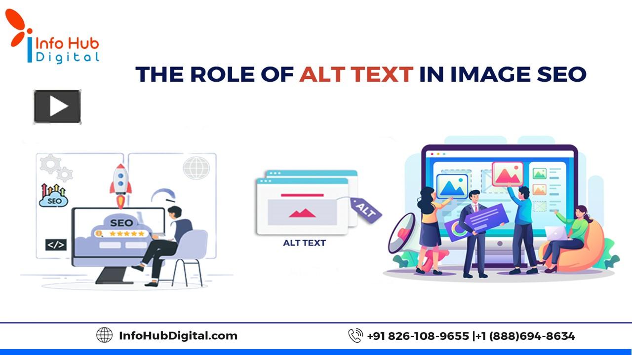 The Role of Alt Text in Image SEO presentation | free to download