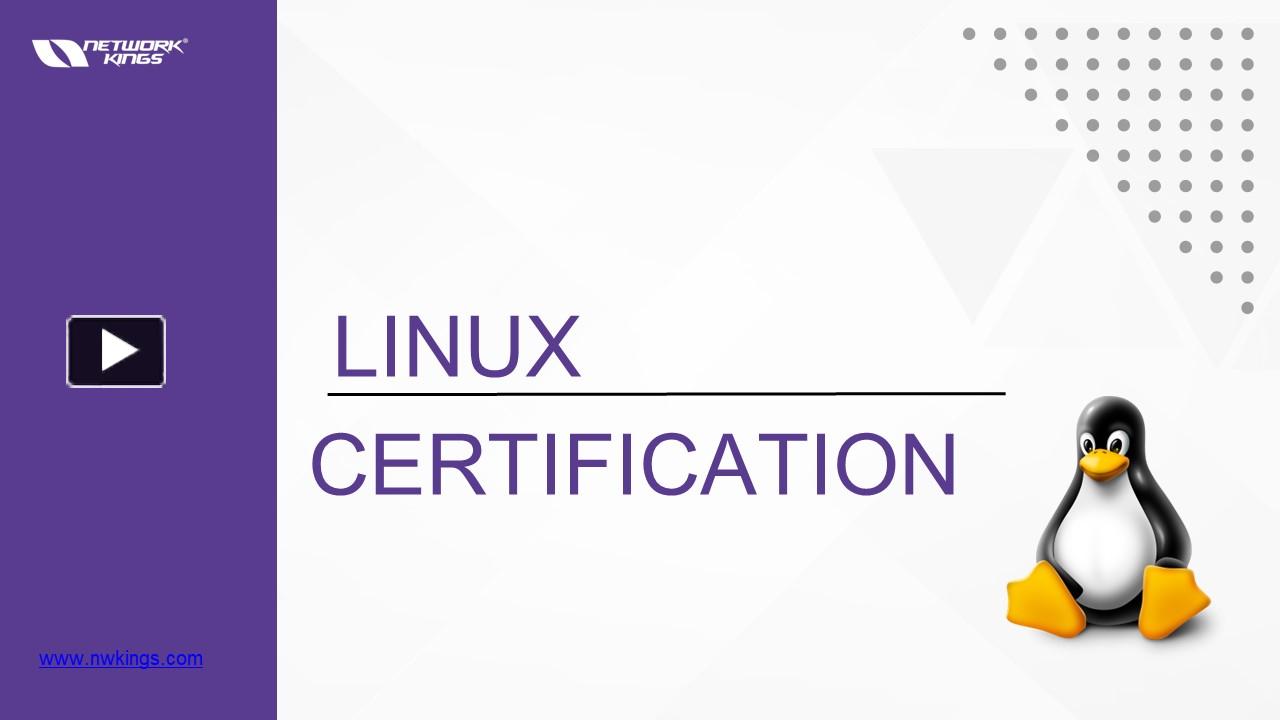 PPT – Get Linux Certification From Expert PowerPoint presentation ...