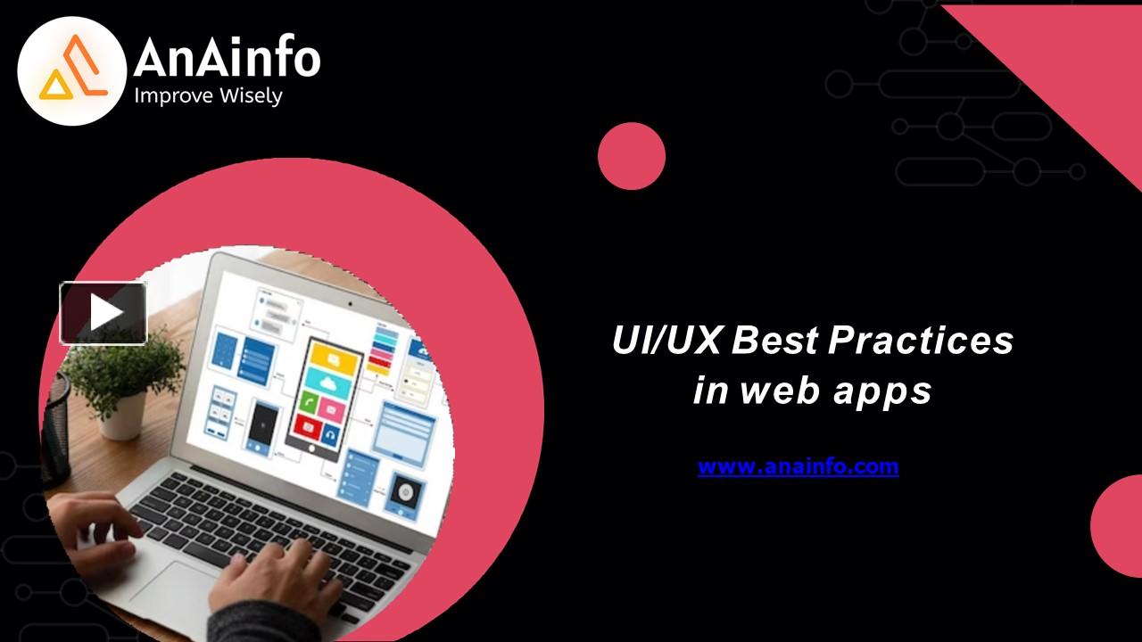 PPT – UI/UX Best Practices in Web Apps (1) PowerPoint presentation ...