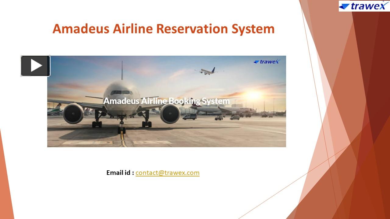 PPT – Amadeus Airline Reservation System PowerPoint presentation | free ...