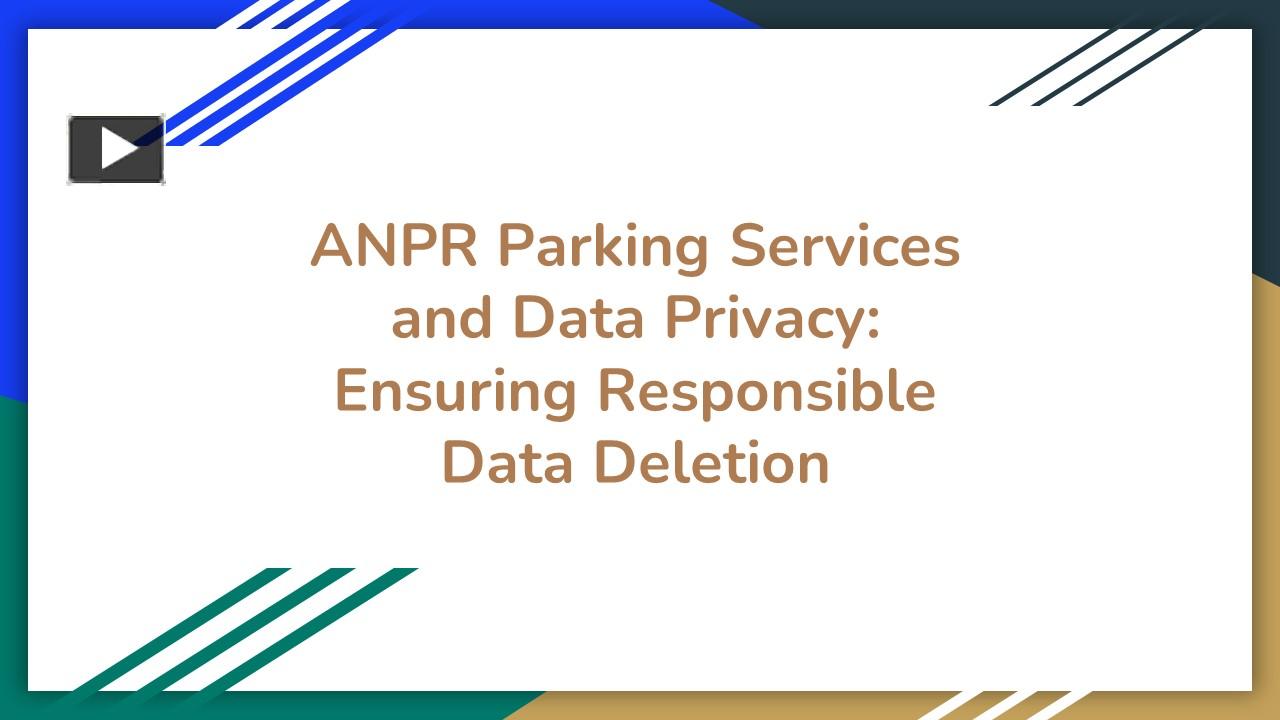 PPT – ANPR Parking Systems For Car Parks in UK (1) PowerPoint ...