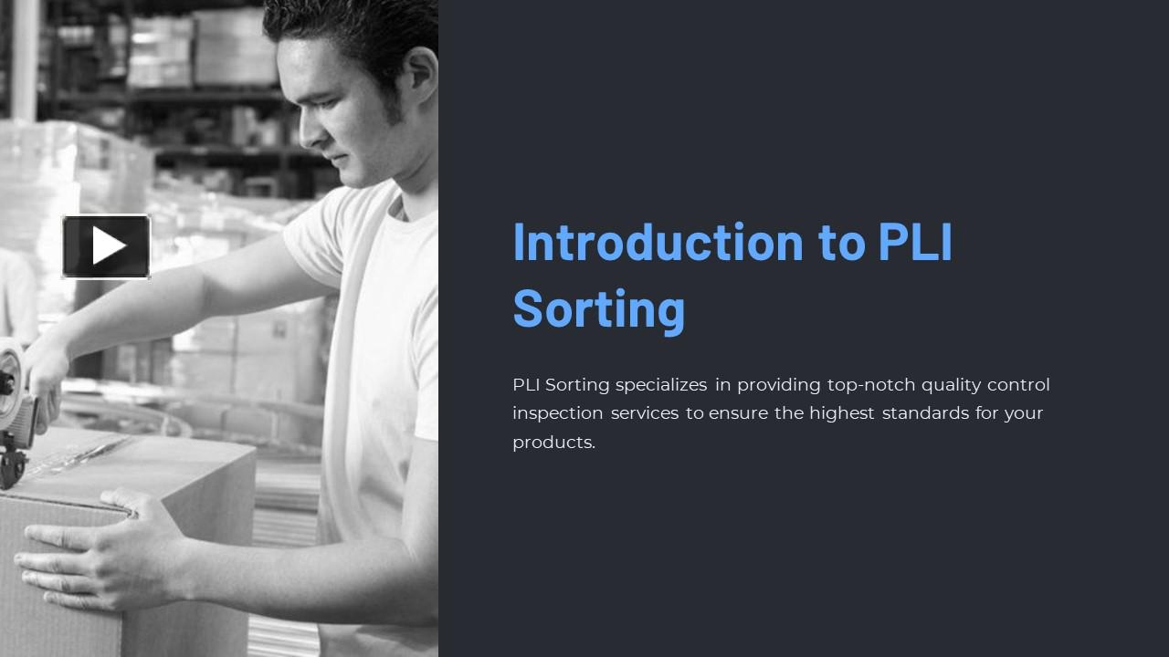 PPT – Introduction to PLI Sorting PowerPoint presentation | free to ...