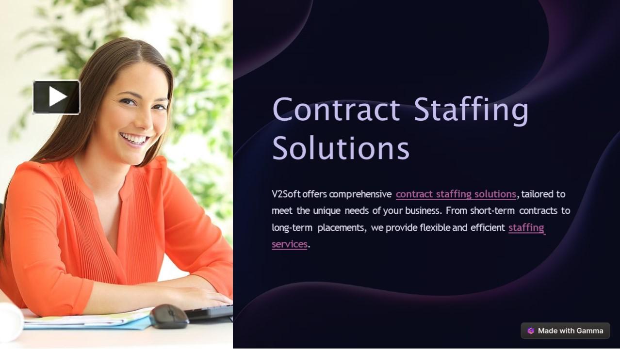 Workforce management staffing - staffing solutions services ...