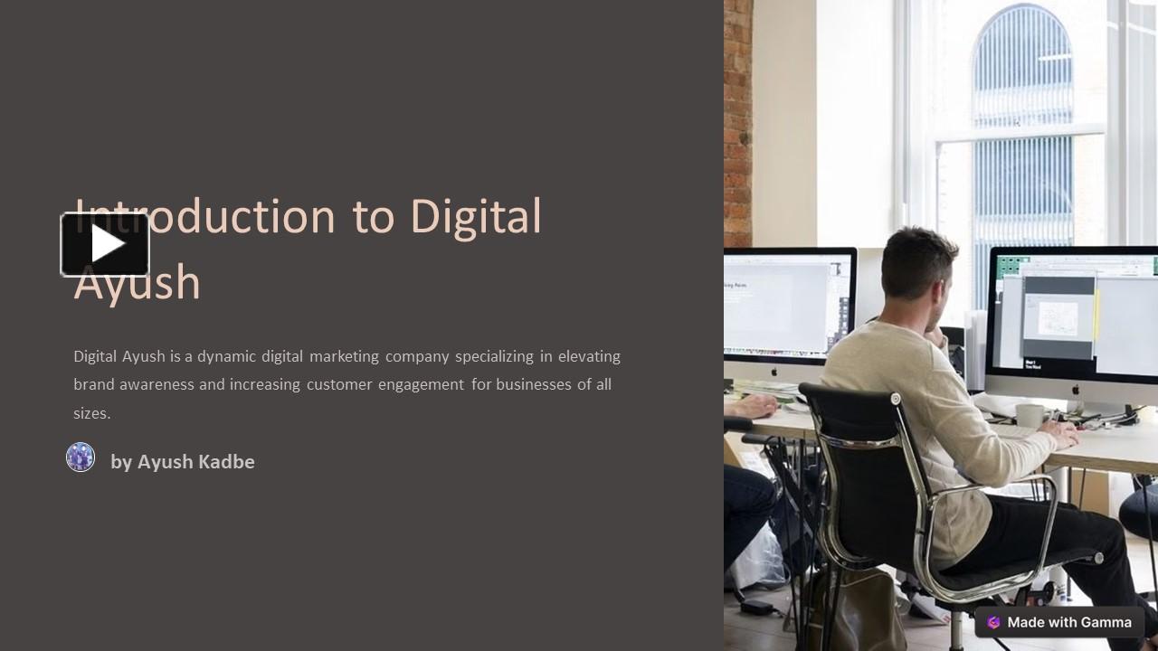 PPT – introduction to Digital ayush PowerPoint presentation | free to ...
