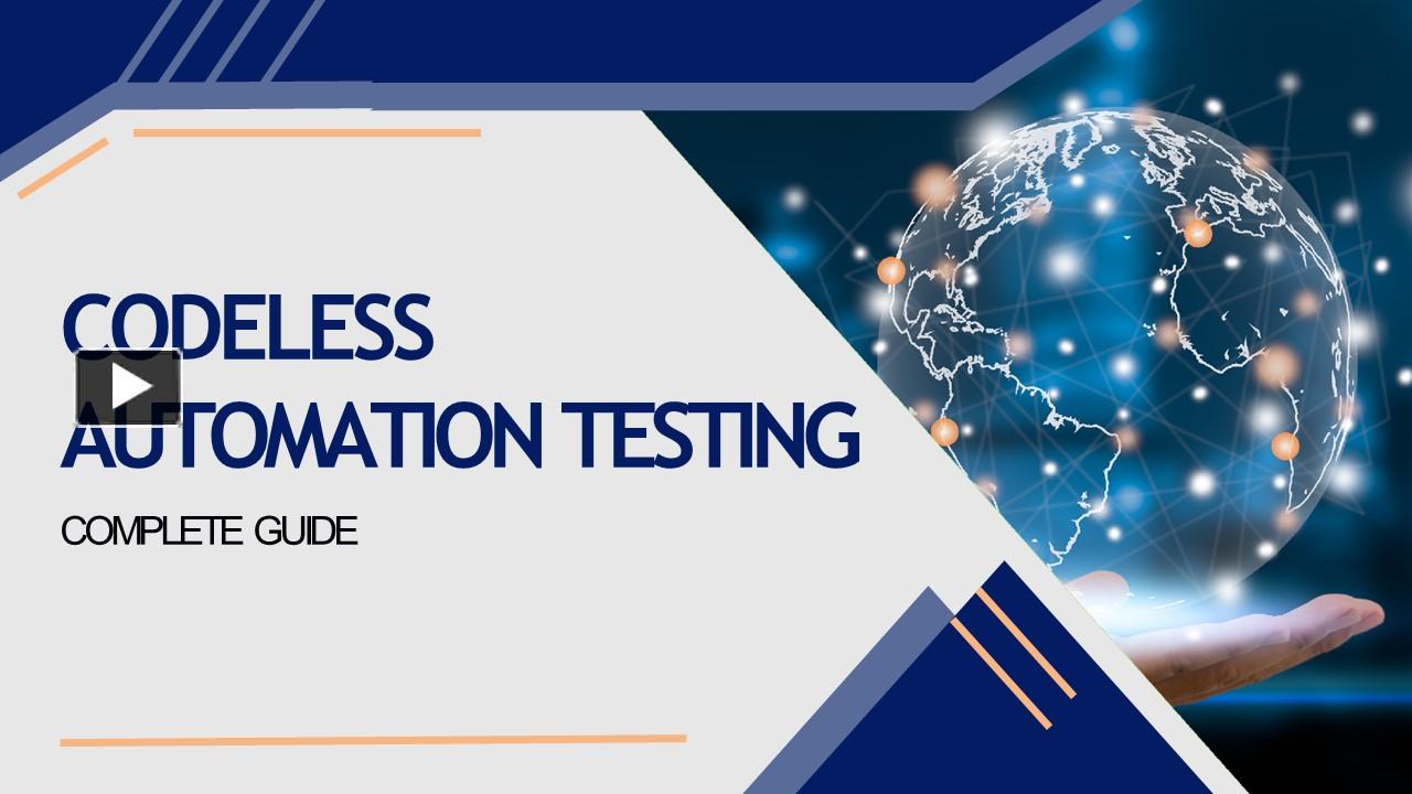 PPT – Codeless automation testing guide PowerPoint presentation | free ...