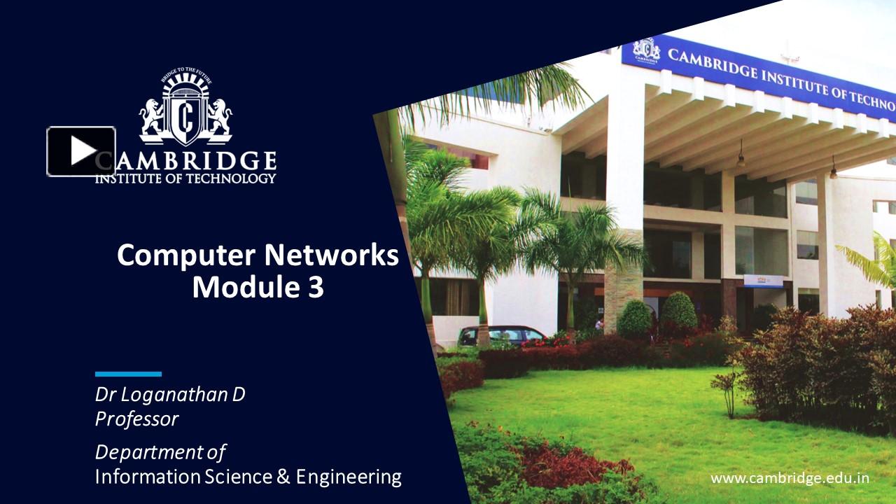 Computer Networks - 21CS52 - VTU Notes / Study Materials - Module 3 ...