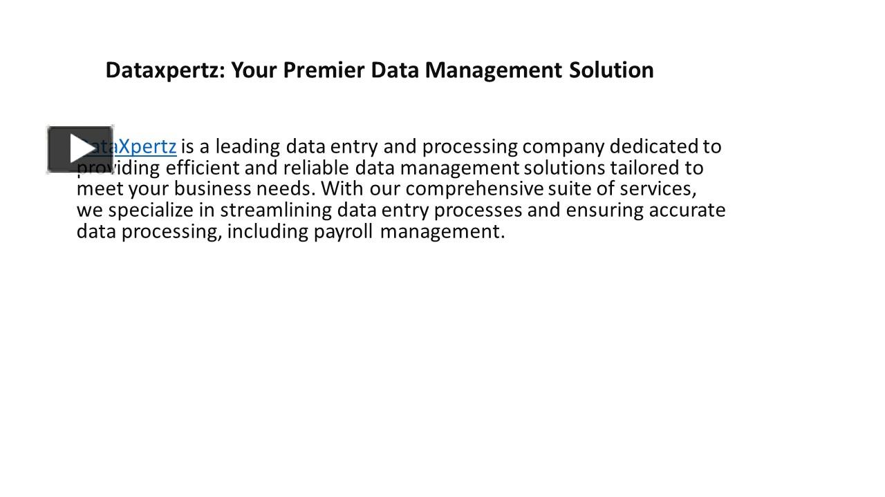 PPT – Data entry company (1) PowerPoint presentation | free to download ...