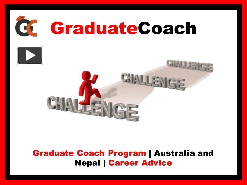 Graduate Coach Program | Australia and Nepal | Career Advice ...