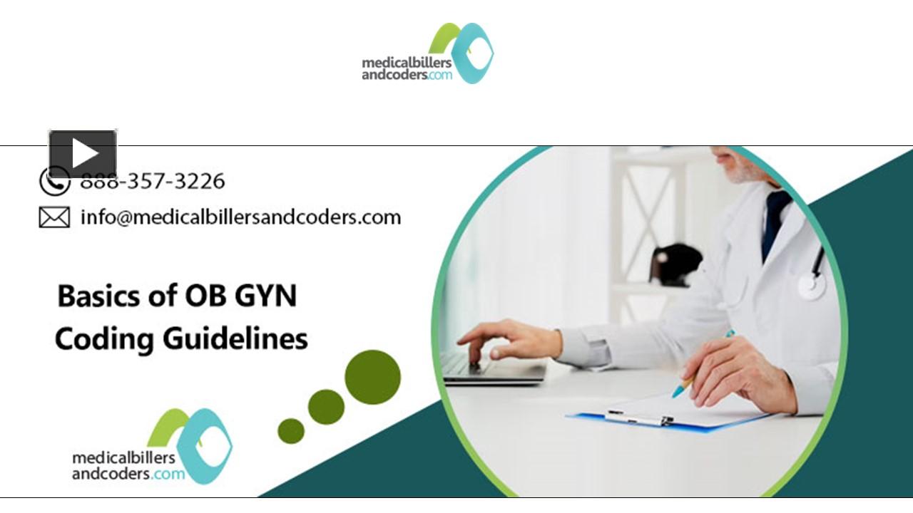Basics of OB-GYN Coding Guidelines presentation | free to download