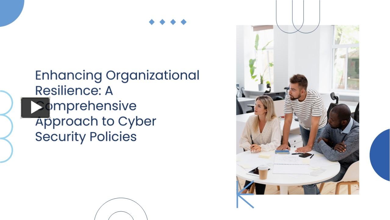 PPT – Enhancing Organizational Resilience a Comprehensive Approach to ...