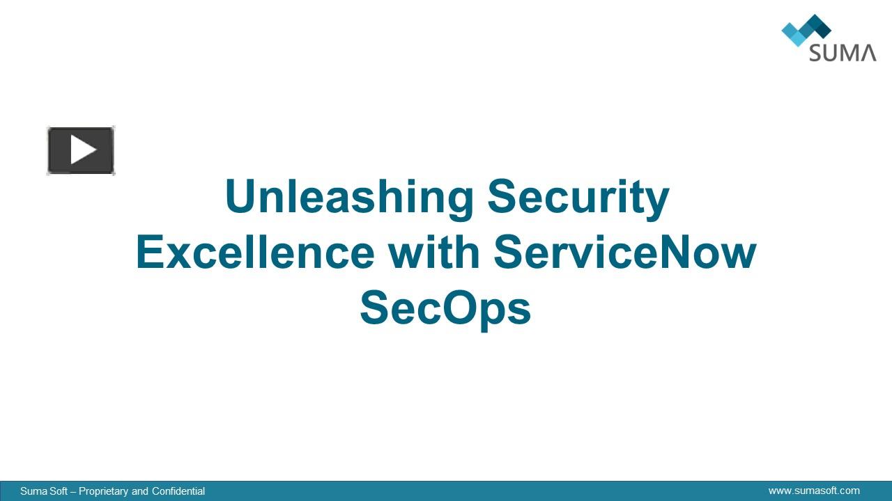 PPT – ServiceNow Security Operations PowerPoint presentation | free to ...
