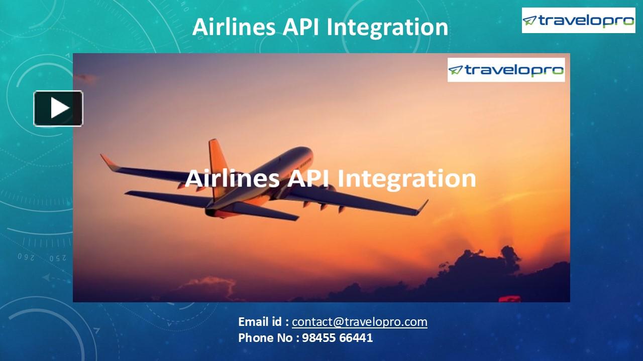 PPT – Airlines API Integration PowerPoint presentation | free to ...
