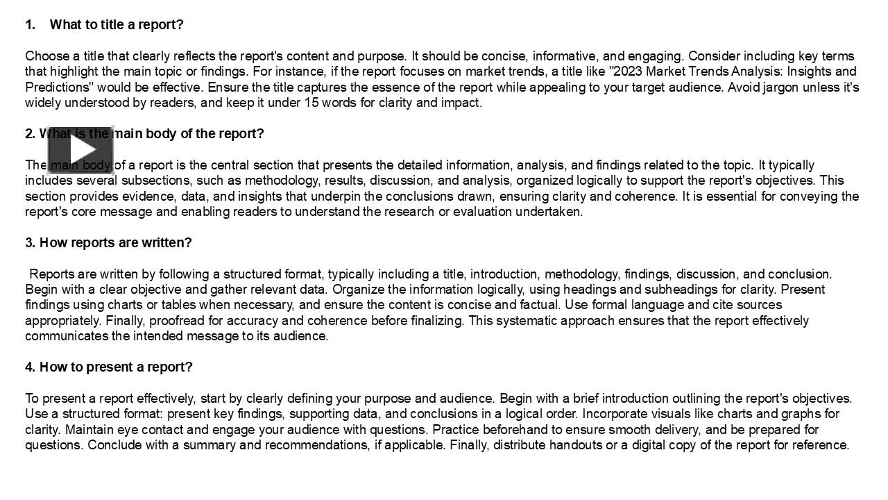 Enhancing Your Report with Visual Aids: The Power of Charts and Graphs ...