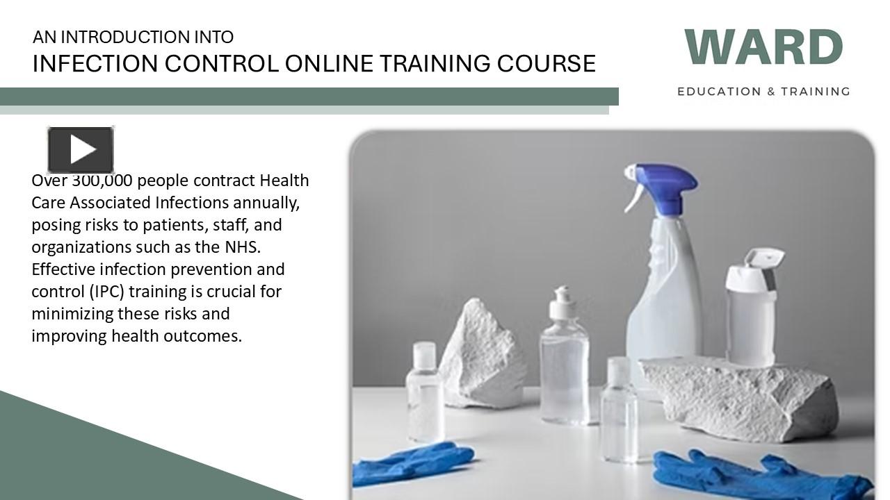 PPT – An Introduction to Infection Control Training PowerPoint ...