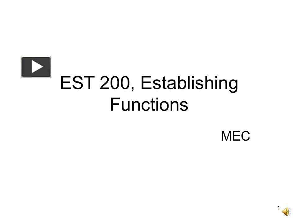 PPT – Establishing Functions. PowerPoint presentation | free to ...