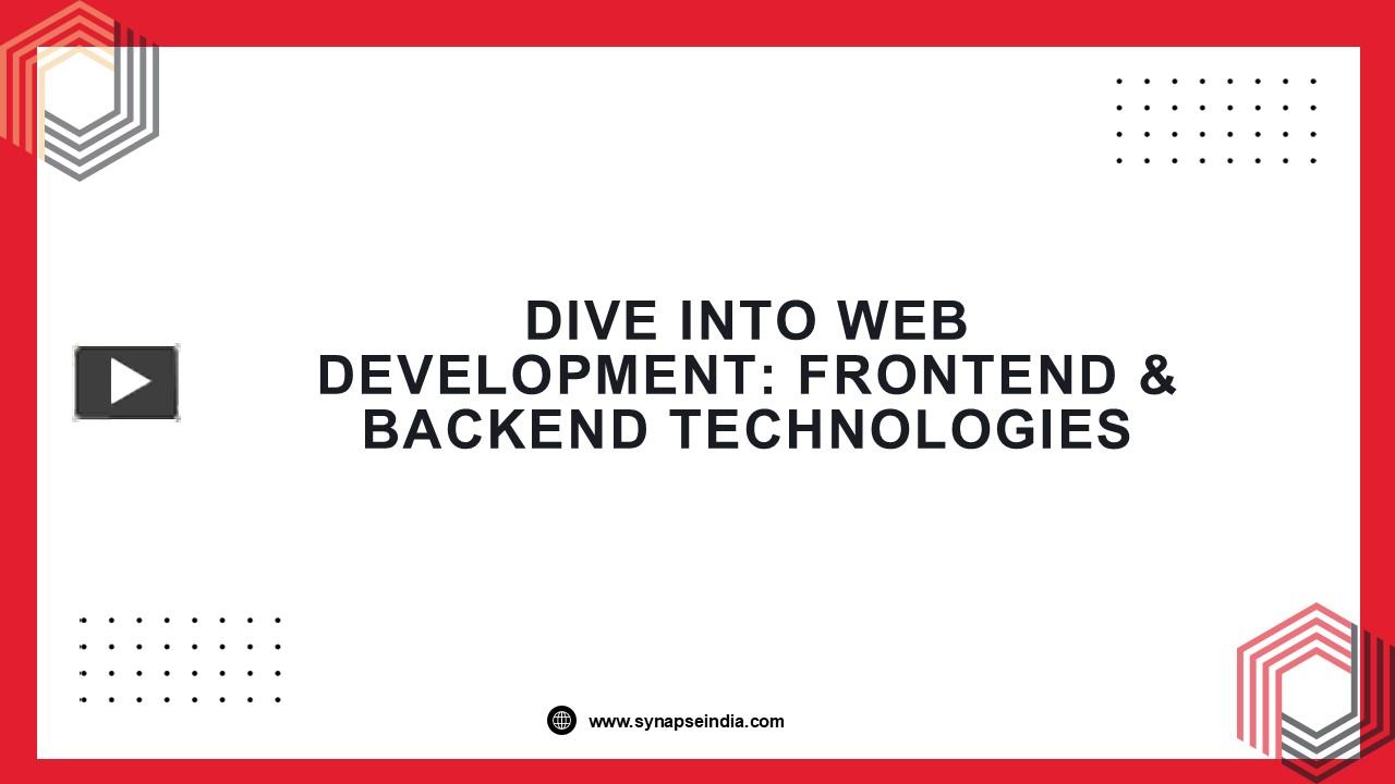 PPT – Frontend & Backend: The Powerhouses of Modern Web Applications ...