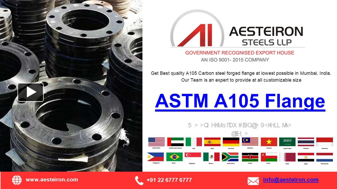 PPT – Manufacturer of ASTM A105 Flange PowerPoint presentation | free ...