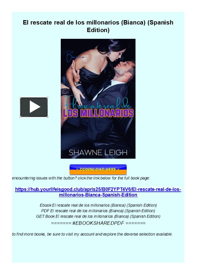 READ El rescate real de los millonarios (Bianca) (Spanish Edition ...