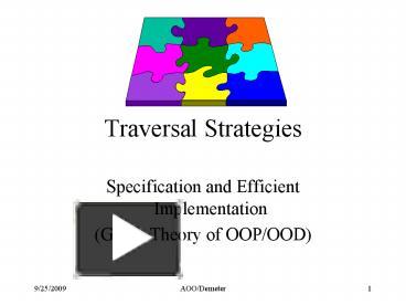 PPT – Traversal Strategies PowerPoint presentation | free to download ...