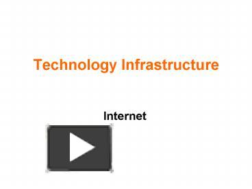 PPT – Technology Infrastructure PowerPoint presentation | free to view ...