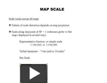 PPT – CARTOGRAPHIC BASICS PowerPoint presentation | free to view - id ...