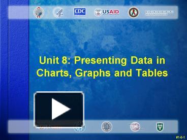 Unit 8: Presenting Data in Charts, Graphs and Tables presentation ...