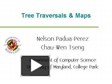 Tree Traversals presentation | free to view