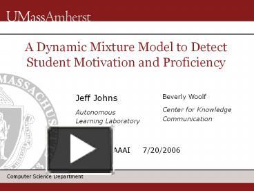 PPT – Jeff Johns PowerPoint presentation | free to view - id: be7b5-ODYyN