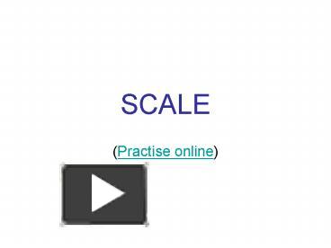 SCALE presentation | free to view