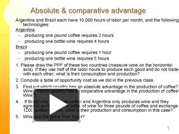 PPT – Absolute PowerPoint presentation | free to view - id: e6197-ZDc1Z