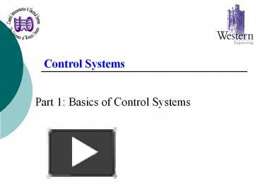 PPT – Control Systems PowerPoint presentation | free to view - id ...