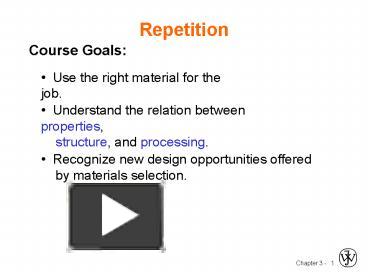 PPT – Repetition PowerPoint presentation | free to view - id: f02d6-ZDc1Z
