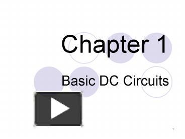 Basic DC Circuits presentation | free to view