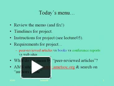 PPT – Today PowerPoint presentation | free to download - id: f1b88-ZjBjY